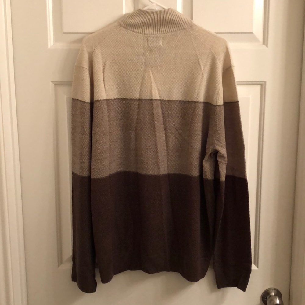 Dockers Qtr Zip Sweater - Picture 2 of 3